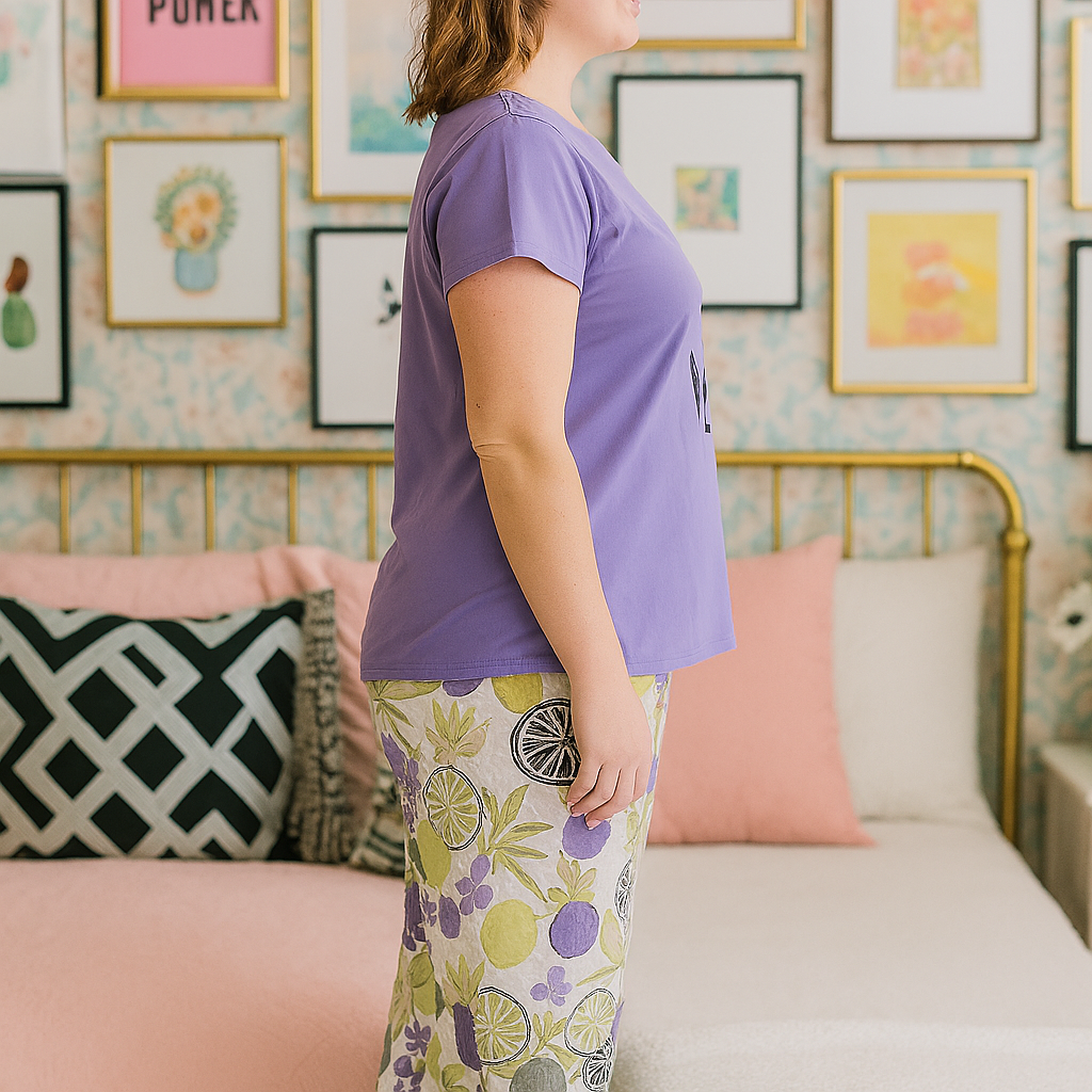 Berry Breeze Summer Nightwear Set